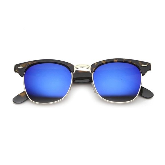 new Half Frame Horn Rim Sunnies ☀︎︎Tortoise - Picture 2 of 6